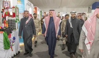 أمير حائل يزور مقر الفعاليات المصاحبة لرالي حائل تويوتا الدولي 2025